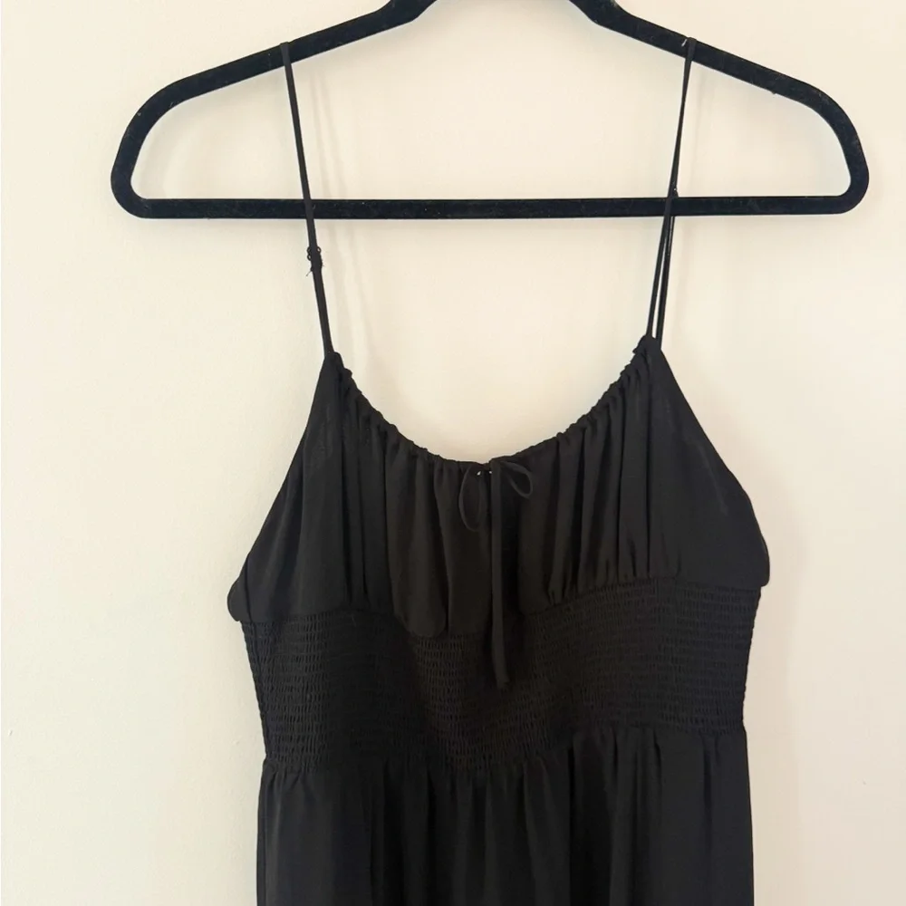aritzia wilfred black midi dress - Picture 5 of 5